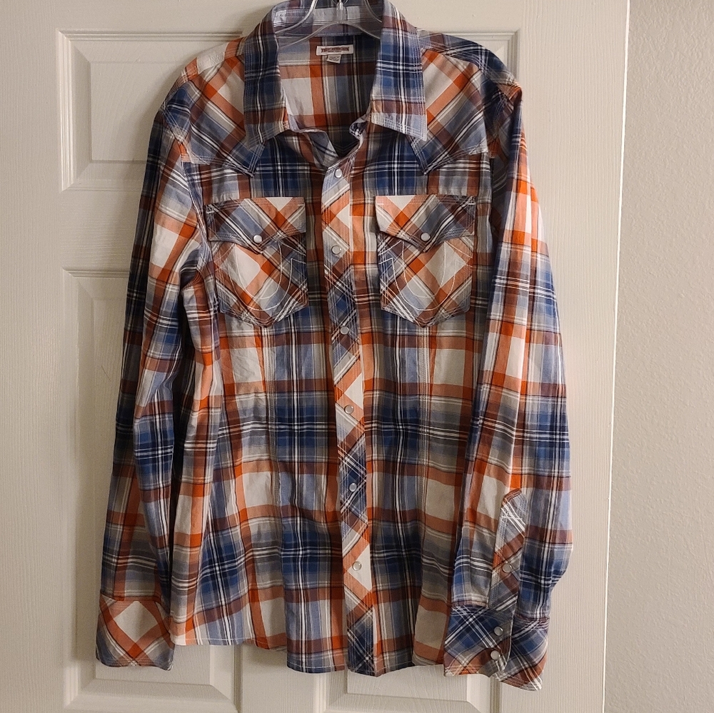 True religion pearl snap